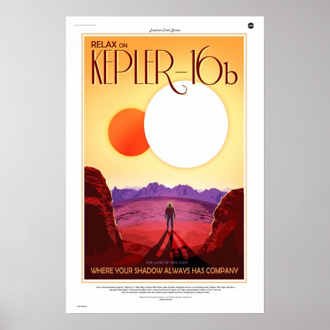 Kepler-16b Poster (Front)