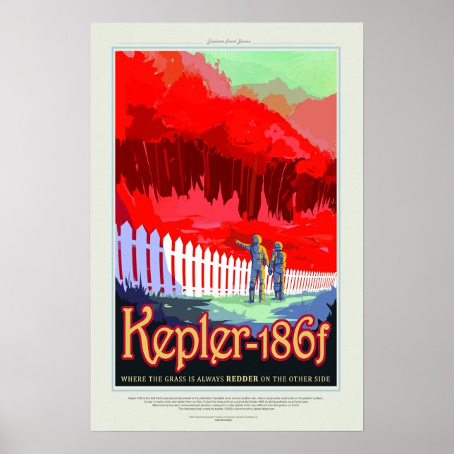 Kepler 16b, Travel Poster (Front)