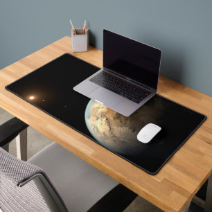 Kepler-186f Orbiting A Distant Star. Desk Mat