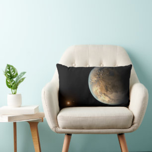 Kepler-186f Orbiting A Distant Star. Lumbar Cushion