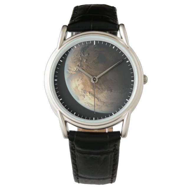 Kepler-186f Orbiting A Distant Star. Watch (Front)