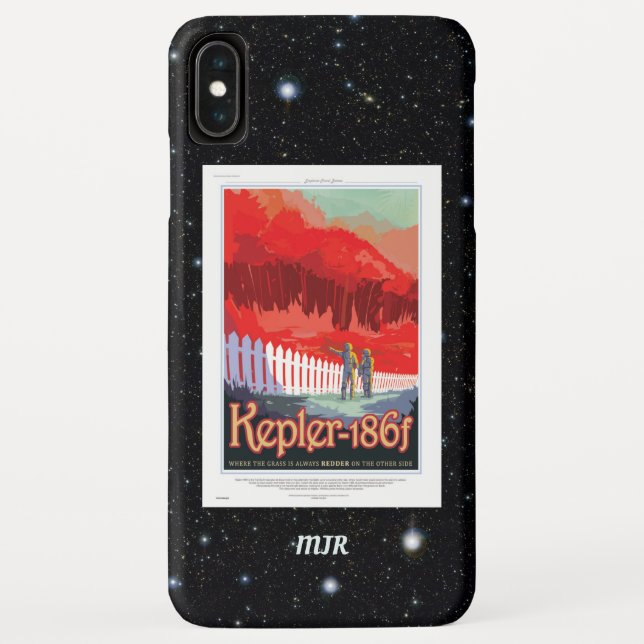 Kepler 186f Where the Grass is Alway Red vacation  Case-Mate iPhone Case (Back)