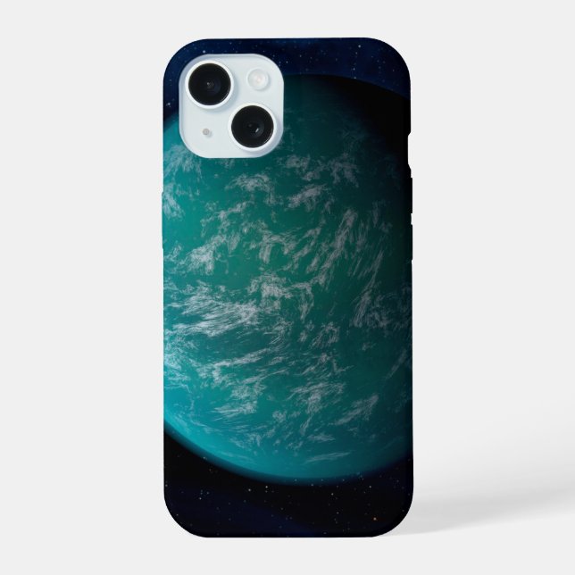Kepler 22b, An Extrasolar Planet. iPhone 15 Case (Back)