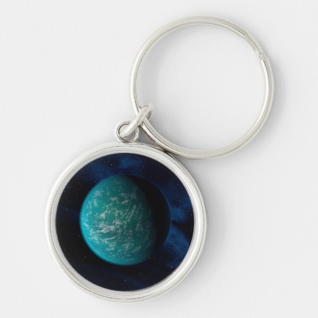 Kepler 22b, An Extrasolar Planet. Key Ring (Front)