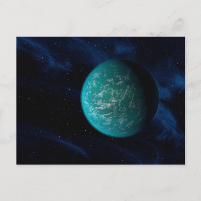 Kepler 22b, An Extrasolar Planet. Postcard (Front)