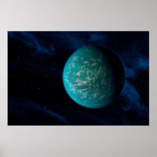 Kepler 22b, An Extrasolar Planet. Poster