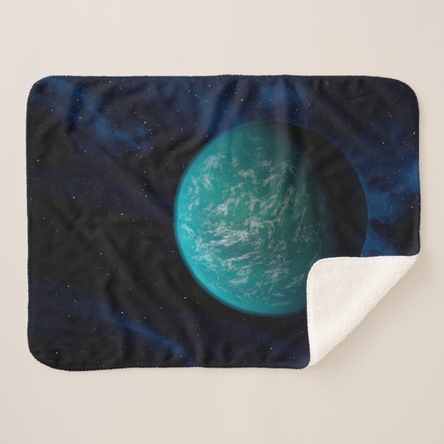 Kepler 22b, An Extrasolar Planet. Sherpa Blanket (Front (Horizontal))