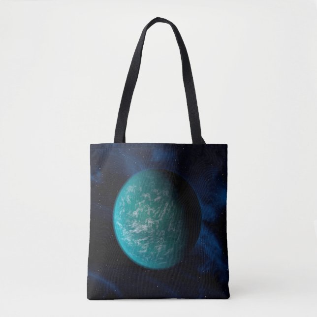 Kepler 22b, An Extrasolar Planet. Tote Bag (Front)