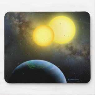 Kepler-35 Mouse Mat