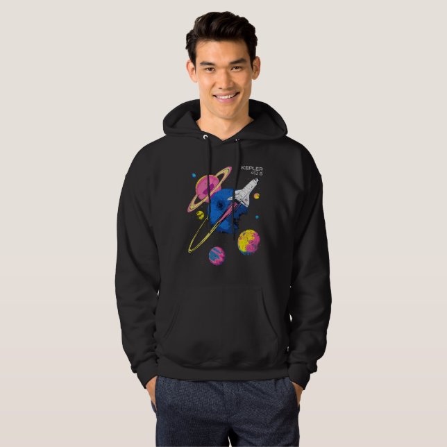 Kepler 452B Space Mission Hoodie (Front Full)