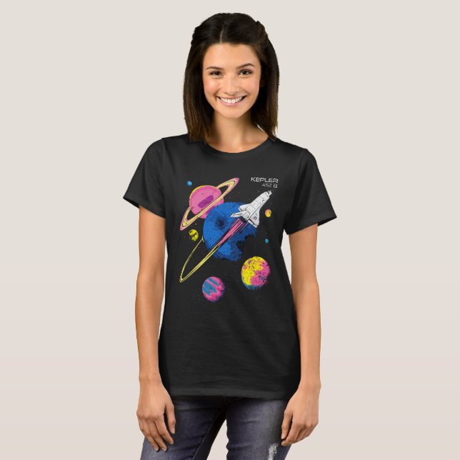 Kepler 452B Space Mission T-Shirt (Front Full)