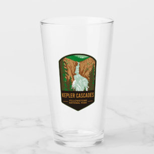 Kepler Cascades Yellowstone National Park Glass