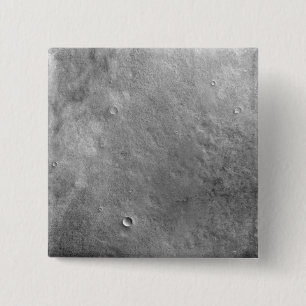 Kepler crater on the surface of Mars 15 Cm Square Badge