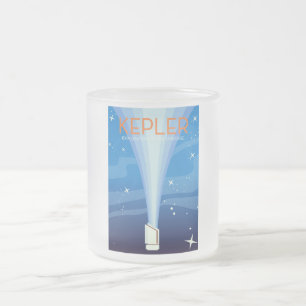 Kepler - Exploration of the Universe Frosted Glass Coffee Mug