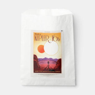 Kepler Space Travel Destination Planet Adventure Favour Bags