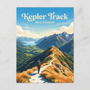 Kepler Track New Zealand Postcard