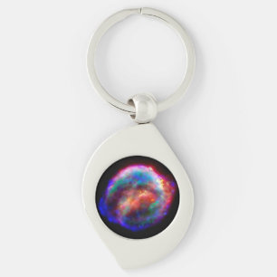 Kepler's Supernova Remnant NASA Hubble Space Photo Key Ring