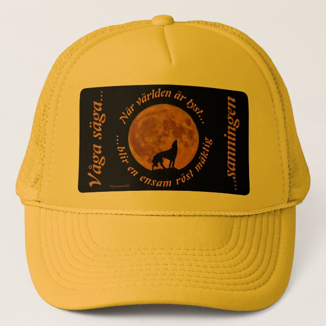 Keps — Mäktig röst Trucker Hat (Front)