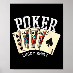 Ker Lucky Shirt Ker Player Gambling Funny Ker  Poster