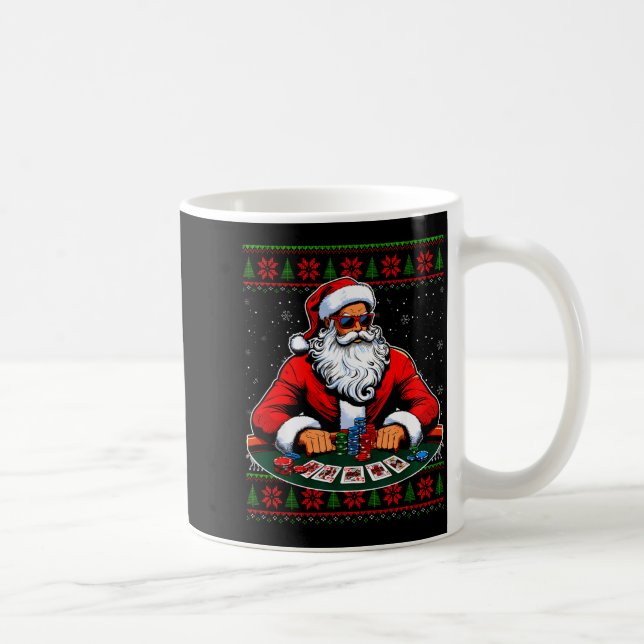 Ker Santa Ker Player Ugly Christmas Sweater Men Wo Coffee Mug (Right)