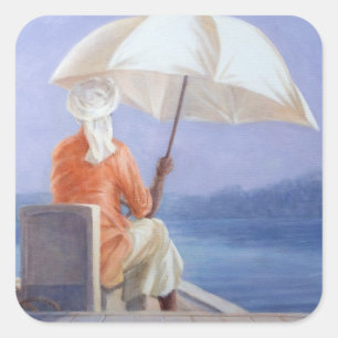 Kerala Captain Square Sticker