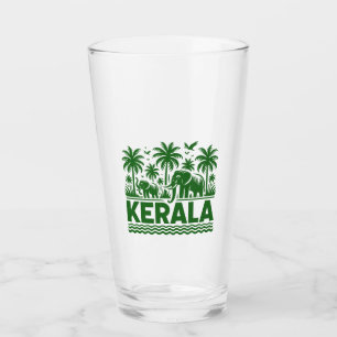 KERALA ELEPHANT NATURE DESIGN GLASS