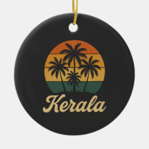 kerala india ceramic tree decoration