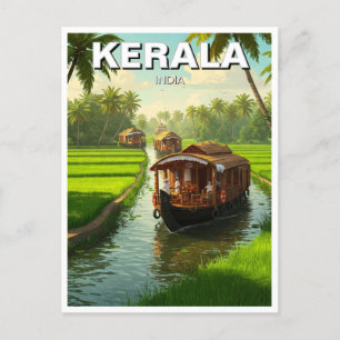 Kerala India Postcard
