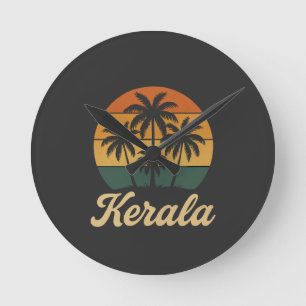 kerala india round clock