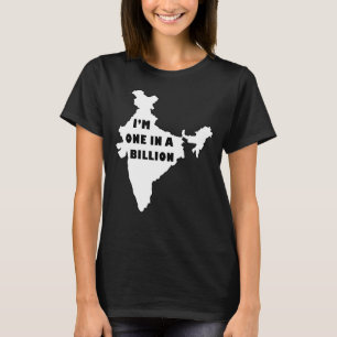 kerala malayali funny one in a billion indian mala T-Shirt