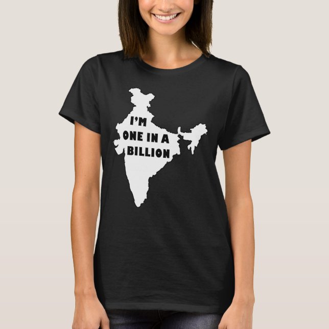 kerala malayali funny one in a billion indian mala T-Shirt (Front)
