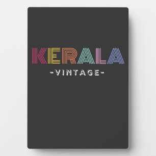 kerala vintage  T-Shirt Wooden Box Sign Postcard Plaque