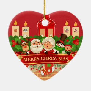 Keramik-Ornament Ceramic Tree Decoration