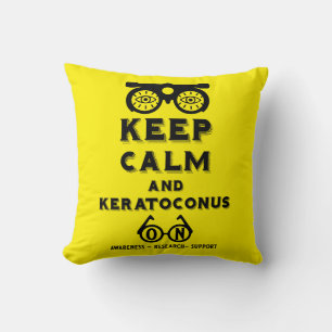 Keratoconus Support And Awareness Cushion