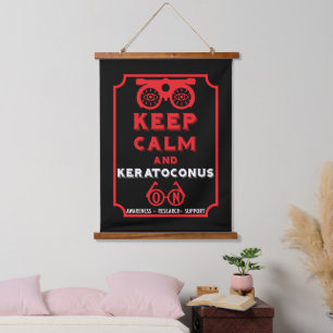 Keratoconus Support And Awareness Hanging Tapestry