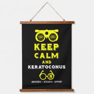 Keratoconus Support And Awareness Hanging Tapestry