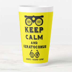 Keratoconus Support And Awareness Latte Mug