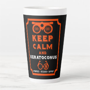 Keratoconus Support And Awareness Latte Mug