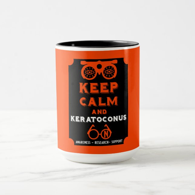 Keratoconus Support And Awareness Mug (Center)