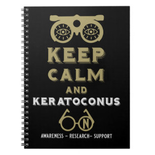 Keratoconus Support And Awareness Notebook