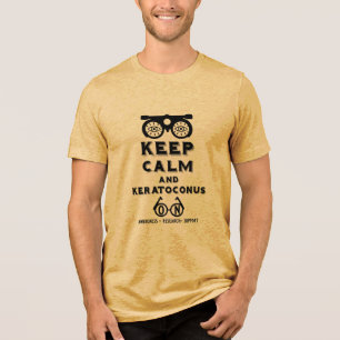 Keratoconus Support And Awareness Tri-Blend Shirt