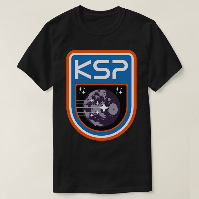 Kerbal Space Program Badge Eve T-Shirt (Design Front)