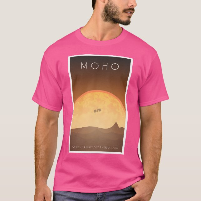 Kerbal Space Program Poster - Moho T-Shirt (Front)