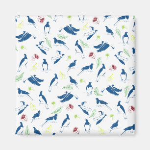 Kereru Wood pigeon pattern NZ birds Magnet