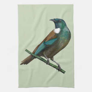 Kereru Wood pigeon Tea Towel