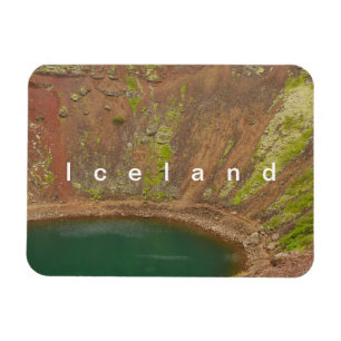 Kerid Crater Iceland Magnet