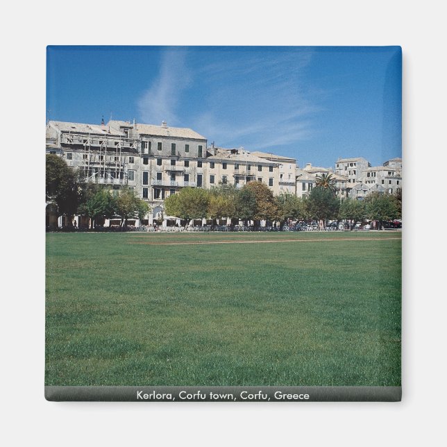 Kerlora, Corfu town, Corfu, Greece Magnet (Front)