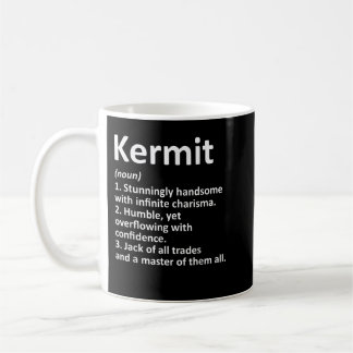 KERMIT Definition Personalised Name Funny Birthday Coffee Mug