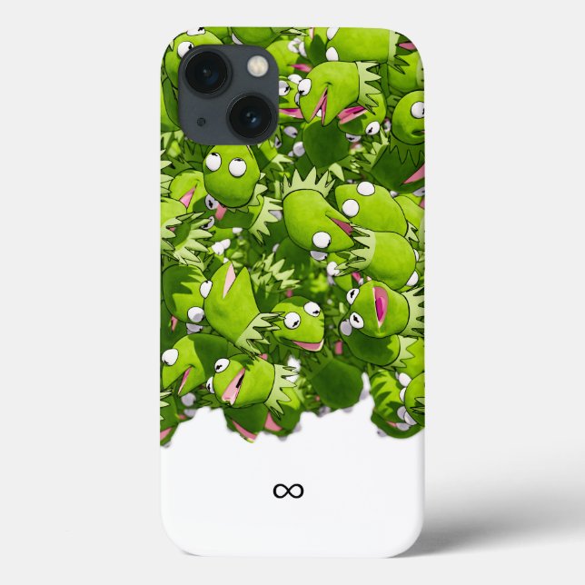 Kermit the Frog - Iphone Case Cartoon Fun Colourfu (Back)