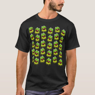 Kermit The Frog pattern T-Shirt